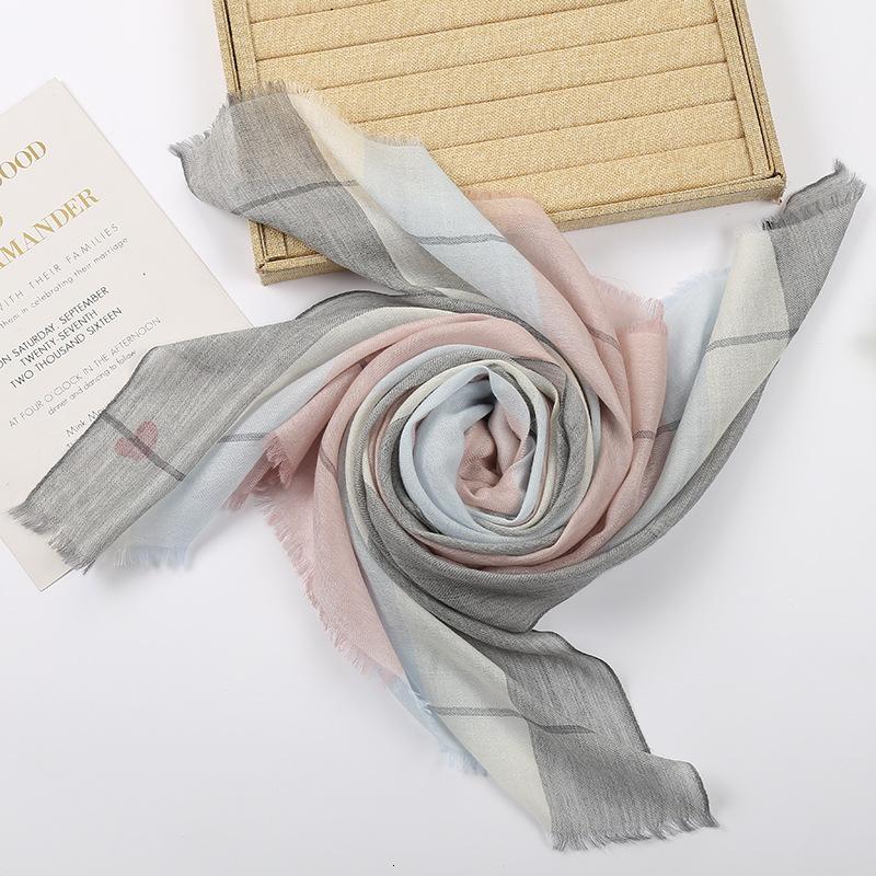 

Female Winter Cashmere Scarf Wraps Autumn Shawls Soft Stripe Women Winter Warm Female Poncho Stoles 135*175cm
