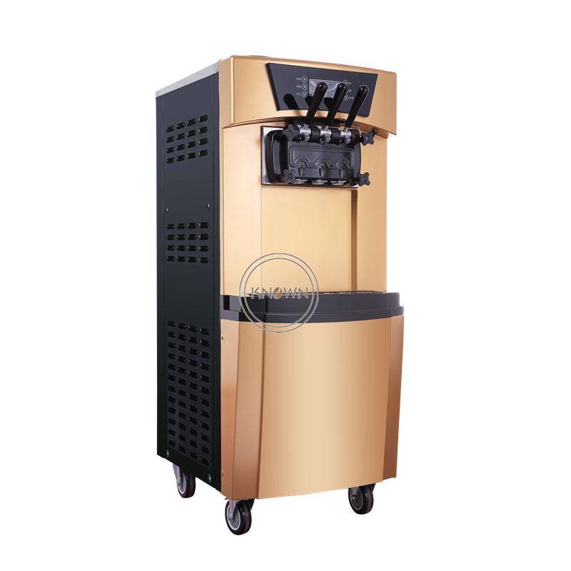 

3 Flavors taylor soft serve Yogurt Ice Cream making machine with 6L*2 Mix hopper