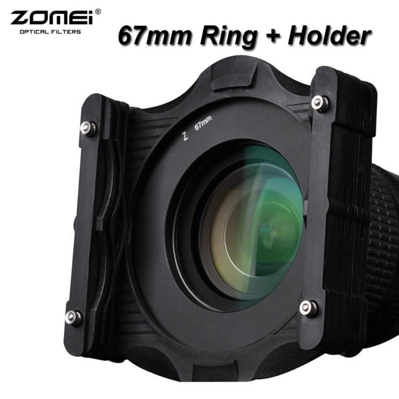 

Zomei 67mm/72mm/77mm/82mm/86mm/95mm Adaptor Ring+Square Filter Holder Support For Cokin Z Series LEE 100x150mm 100x100mm Filter