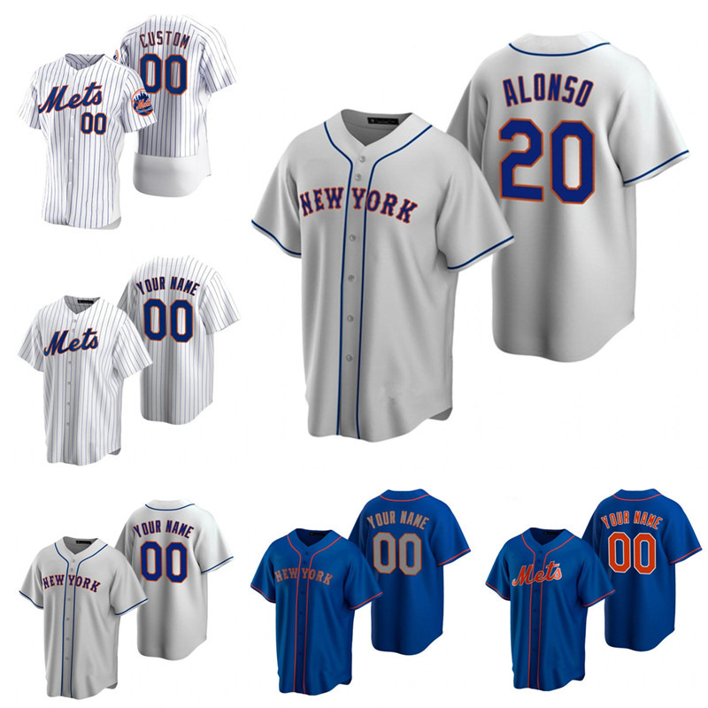 

Custom 12 Francisco Lindor 2020 2021 Mets jerseys 20 Pete Alonso 48 Jacob DeGrom Strawberry Wilson Hernandez Piazza Stroman baseball jersey, Youth's color 4