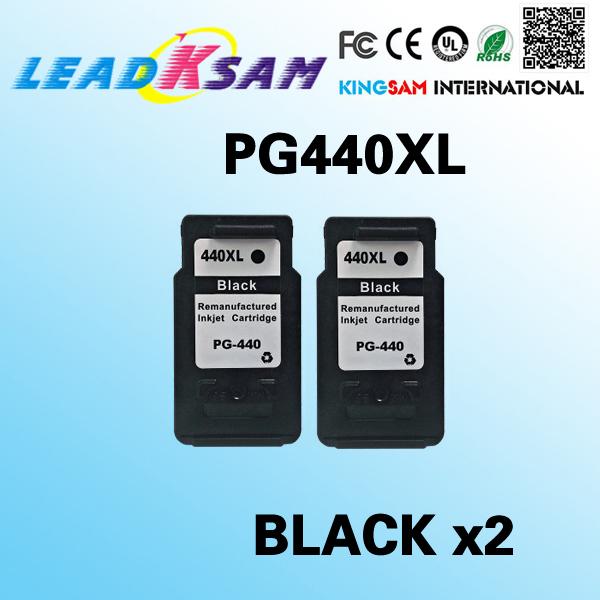 

2x PG440 Ink cartridge compatible for pg-440 PG440XL PIXMA MX374 MX394 MX434 MX454 MX474 MG4140 MG4240 MX514