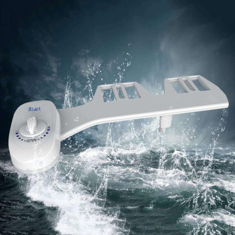 

Single Nozzle Non-Electric Manual Bathroom Toilet Bidet Seat Attachment Fresh Water Cleaning Bidet Sprayer Flusher