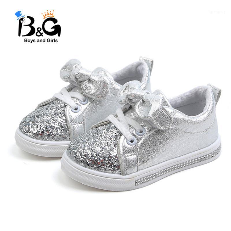 

B&G Girls Board Shoes 2020 Children's Casual Shoes Breathable Anti-slip Skatebing Bowknot Children's1, Pink