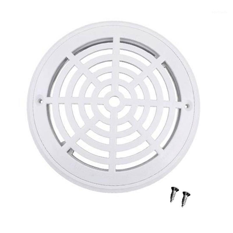 

Swimming Pool Water Filter Anti-Corrosion Cover Round Drain Device Screw Abs Floor Drain Cover Round Main Drainage Port1