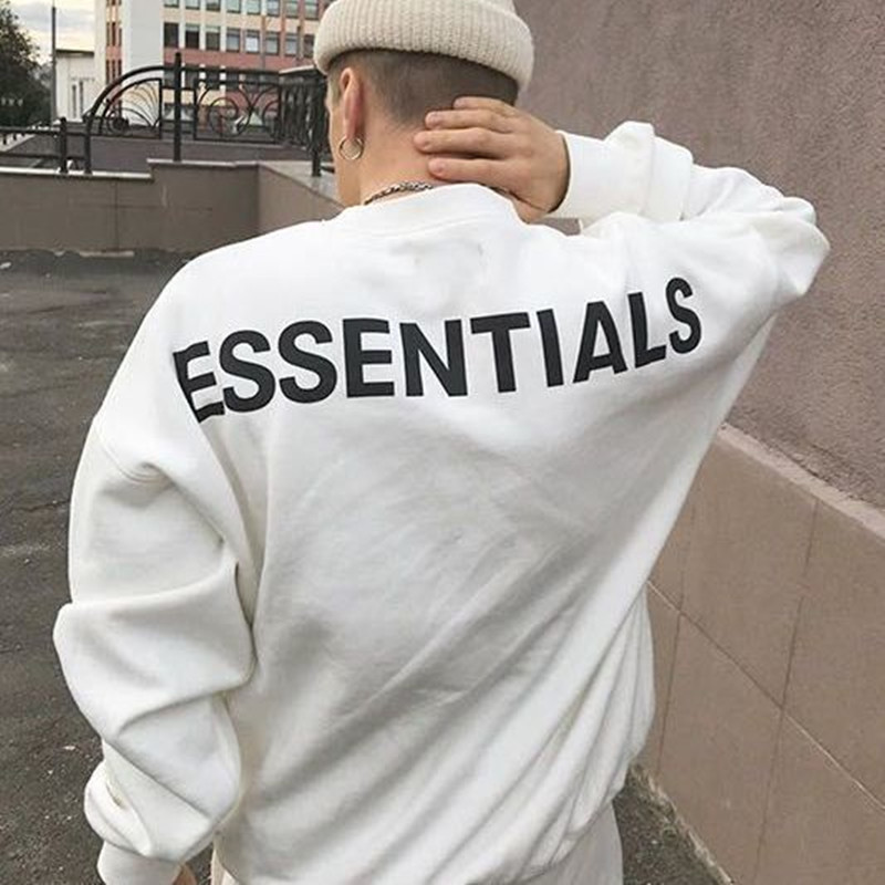 

2021 Mens Womens Hoodies Essentials Reflective Long Sleeve Fleece Hoodie Fashion Solid mens hoodie fashion hoodie mens hoodies