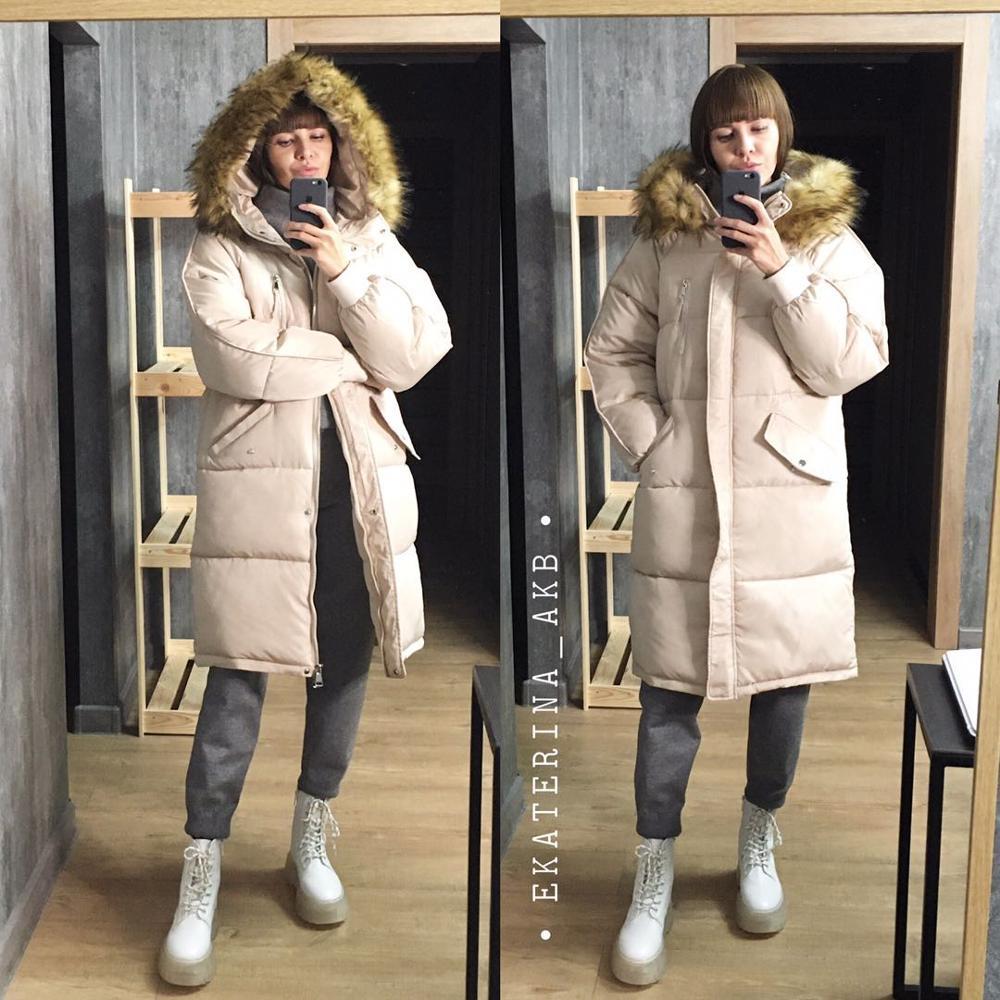 

2021 New Foreign-style clothes women's winter clothing new cotton-padded jacket JD1B, Lime white