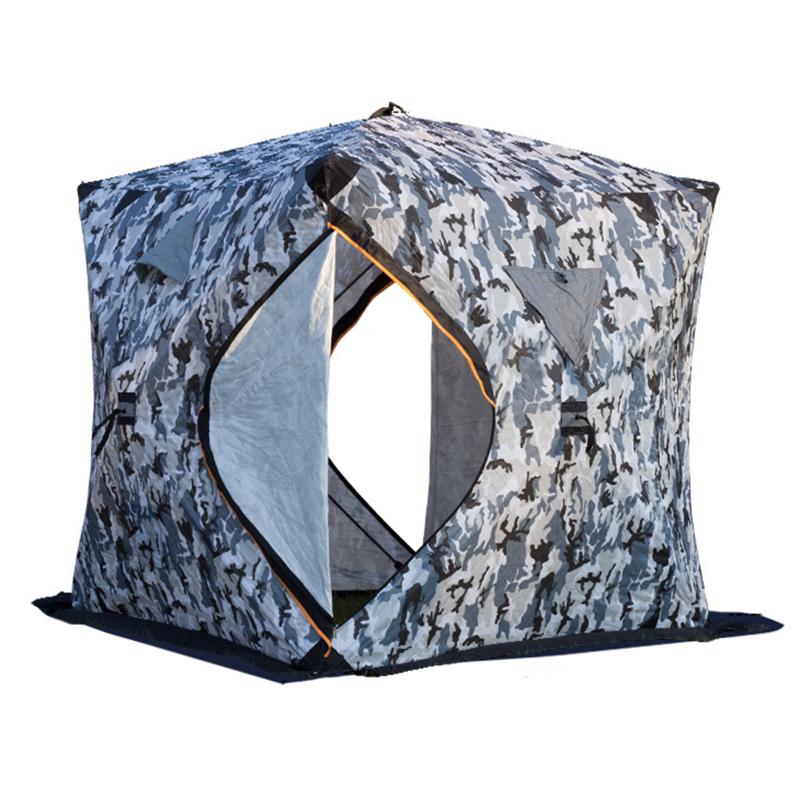 

Outdoor Portable Ice Fishing Shelter Winter Tents Easy Set-up Fishing Tent Ice Tent Waterproof & Windproof Camping