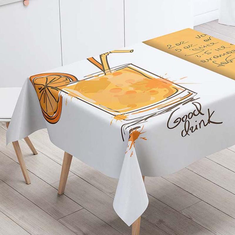 

Rectangular Tablecloths Decorative Table Cover 3D Printing Leopard Animal Dining Table Cloth1, Dzp-bql03