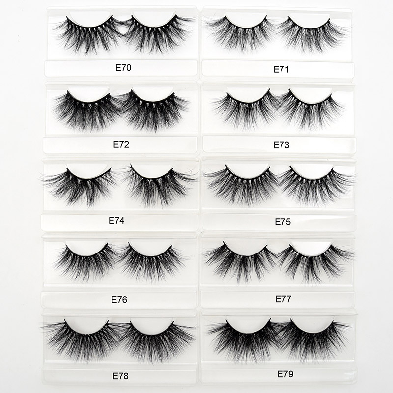 

25mm lashes make up mink lash Full Strip 25 mm eyelashes fake eyelash Reusable Vendor with custom box