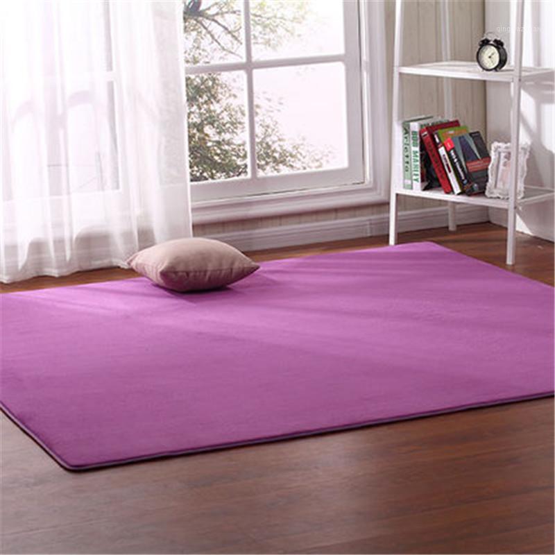 

140cmx200cm Coral velvet carpet living room coffee table blanket bedroom bedside mat bed front room rug Tatami yoga mat1