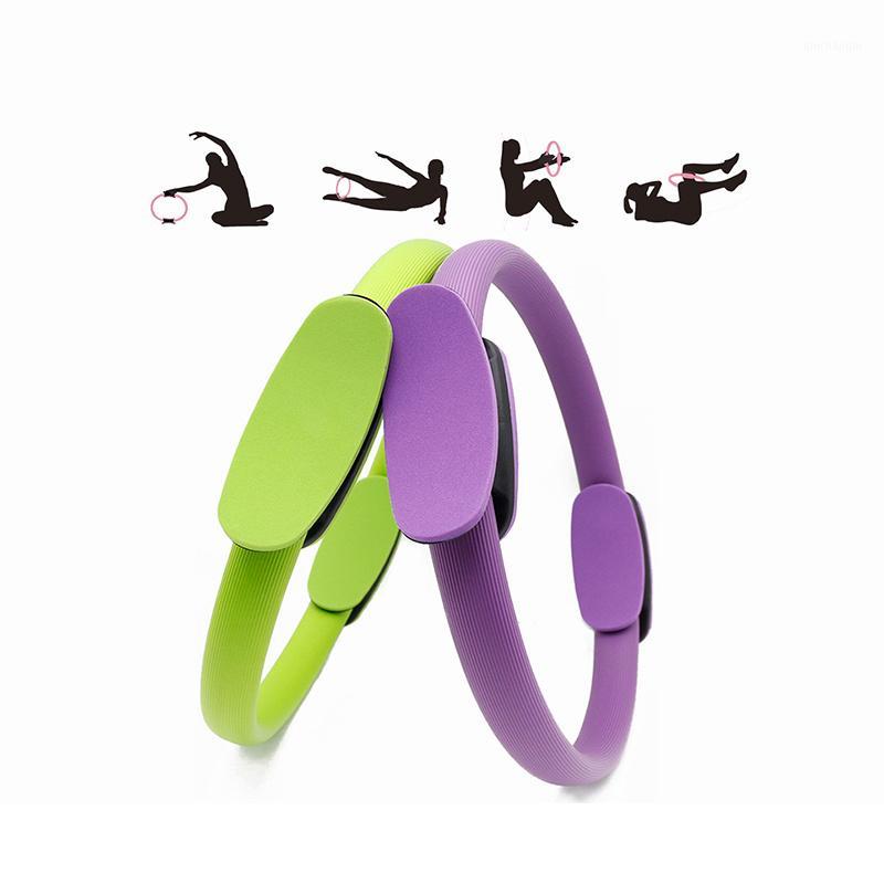 

Professional Yoga Circle Pilates Sport Magic Ring Women Fitness Kinetic Resistance Gym Workout Bodybuilding slimming Equipment1, Black
