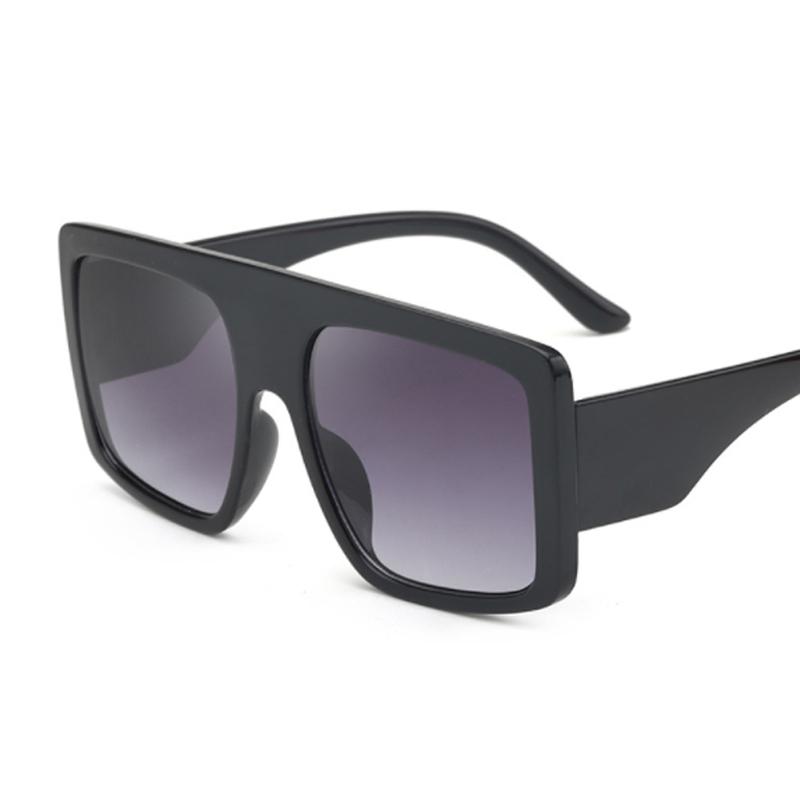 

Sunglasses Vintage Big Frame Women Luxury Oversized Gradient Sun Glasses Shades Female Fashion Brand Designer One Piece Oculos