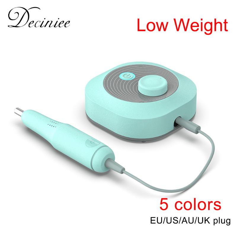 

Nail Drill & Accessories Light Weight Electric Acrylic Machine 25000RPM 24W High Speed Gel Art File Professional Grinder Sets