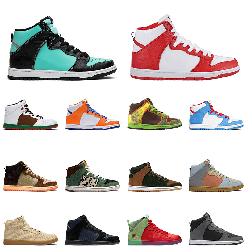

dunk high men women Outdoor shoes tiffany waffle dark grey walk the dog strawberry cough mens trainer sports sneakers, Shipping