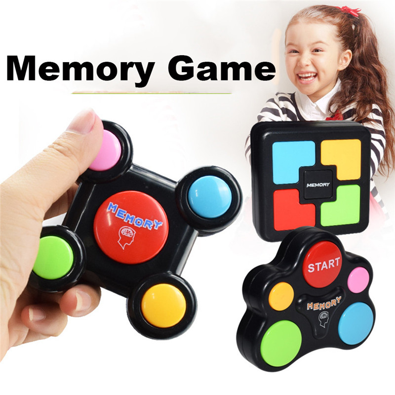 

Educational Memory Game Machine with Lights Sounds Toy Interactive Training Funny Toys for Children