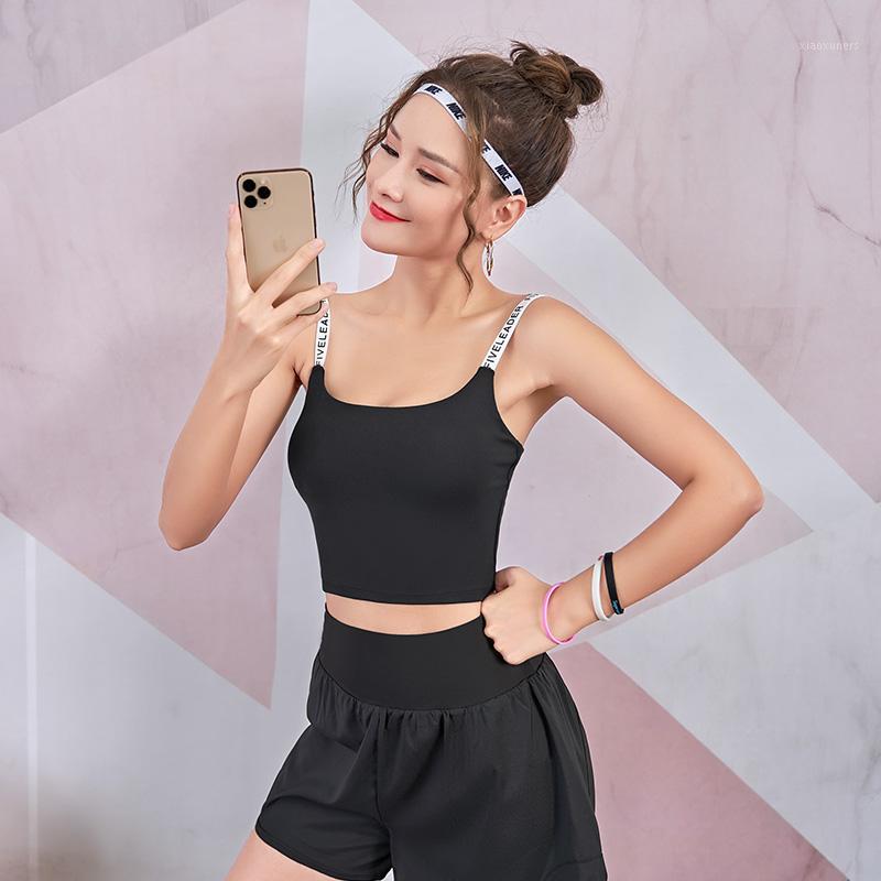 

Sports vest female adjustable shoulder strap shockproof running gym yoga bra gathered beautiful back underwear1, Purple