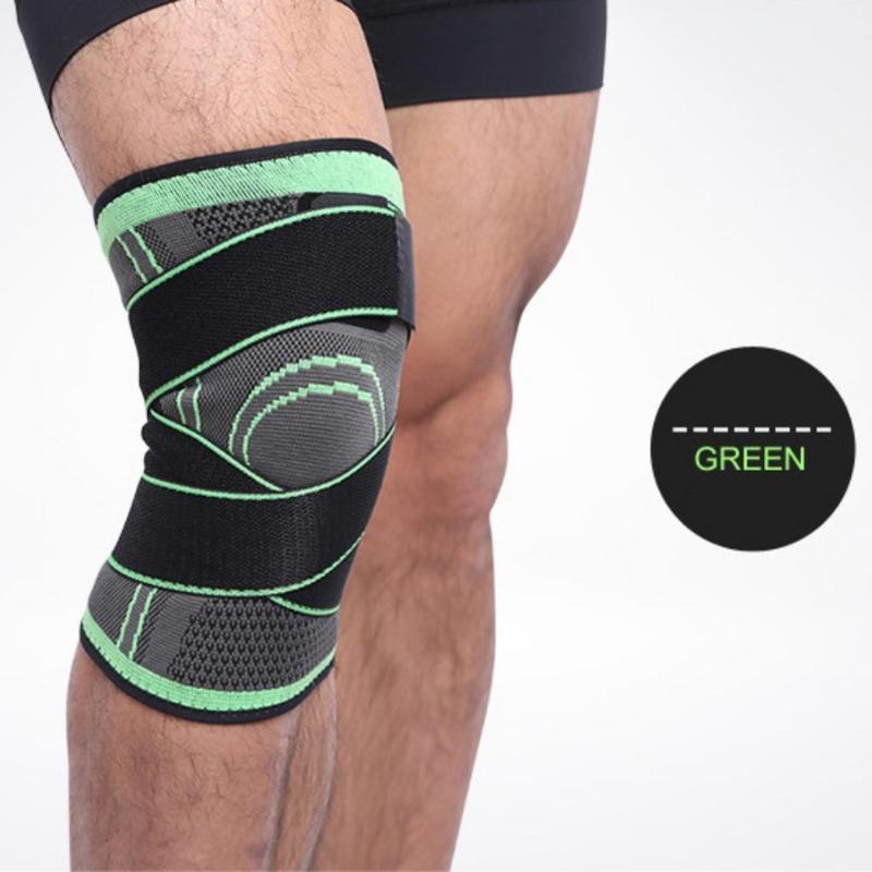 

Knee Sleeve 3d Pressurized Running Cycling Bandage Leg Protector Pad Compression Sports Safety New1