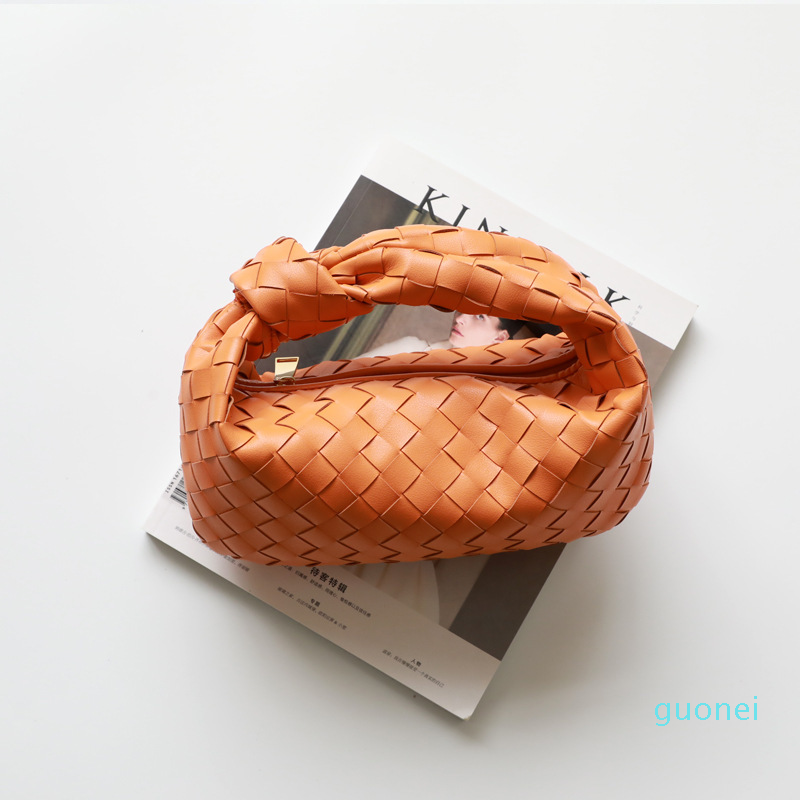 

The Newest Cowhide Knot Bag Weave Real Leather Handmade Sling Large Capacity Shopper Bags Luxury Designer Totes q854