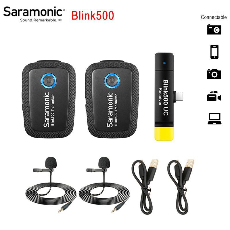 

Saramonic Blink 500 Blink500 B1 B2 B3 B4 B5 B6 Wireless Lavalier Lapel Microphone Condenser Interview Mic for Phone DSLR1