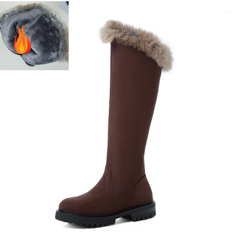 

Snow Boots Women Winter Shoes Casual Woman low High knee high Boots Black brown Comfortable Female Footwear size 41 42 431