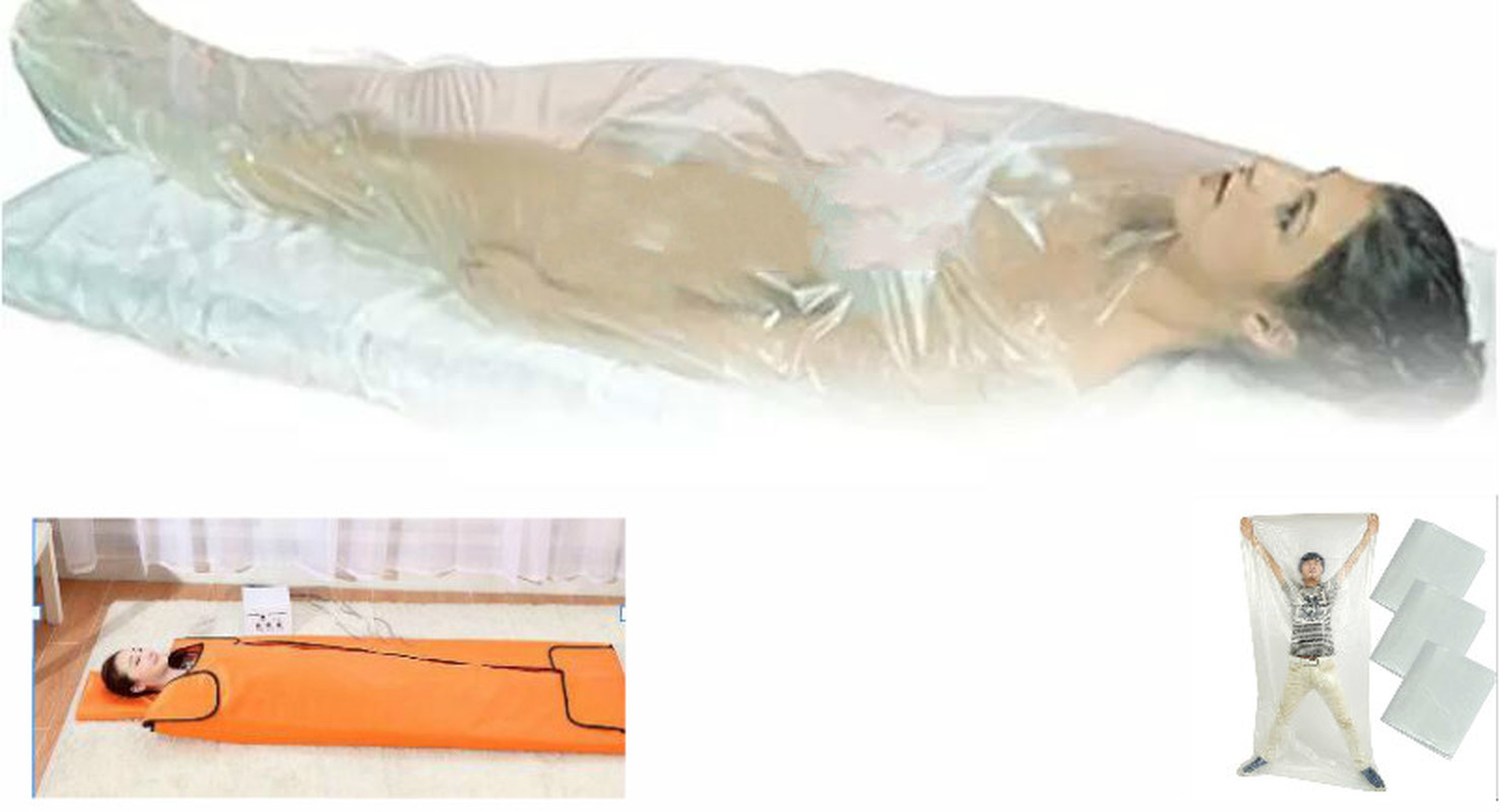 

Plastic Sheet for Body Wrap 120*220cm/ For together use with the sauna blanket to keep skin away from directly with the sauna blanket
