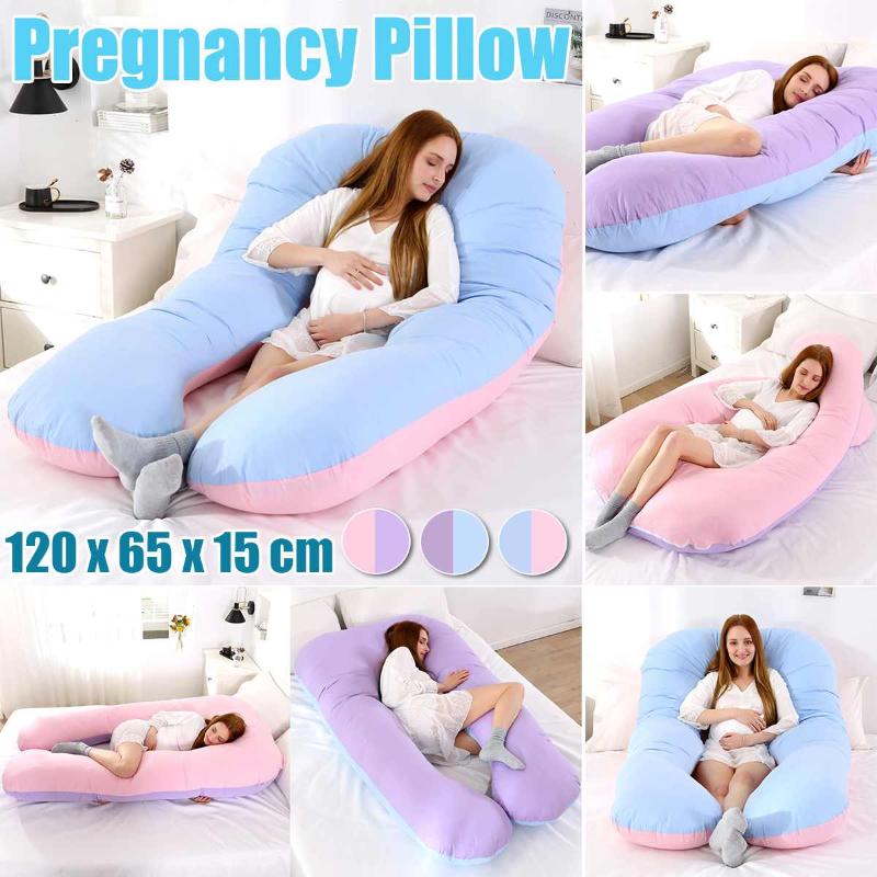 

Multifunctional Sleeping Support Pillow For Pregnant Women Body 100% Cotton U Shape Maternity Pillows Pregnancy Side Sleepers