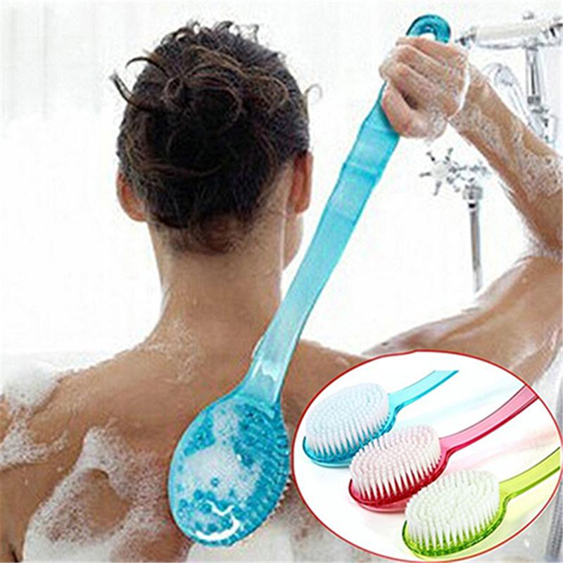

Long Handled Body Bath Shower Back Brush Scrubber Massager Skin Cleaning Tool