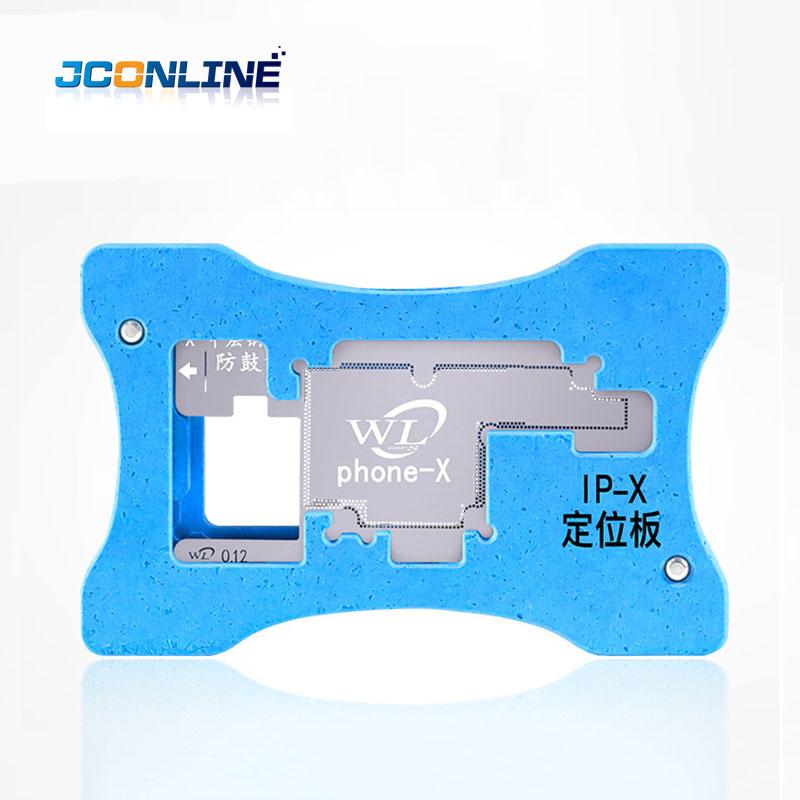 

Jconline BGA Reballing Stencil Kit for X Motherboard Middle Layer Planting Tin Template Reballing Plate Soldering Net