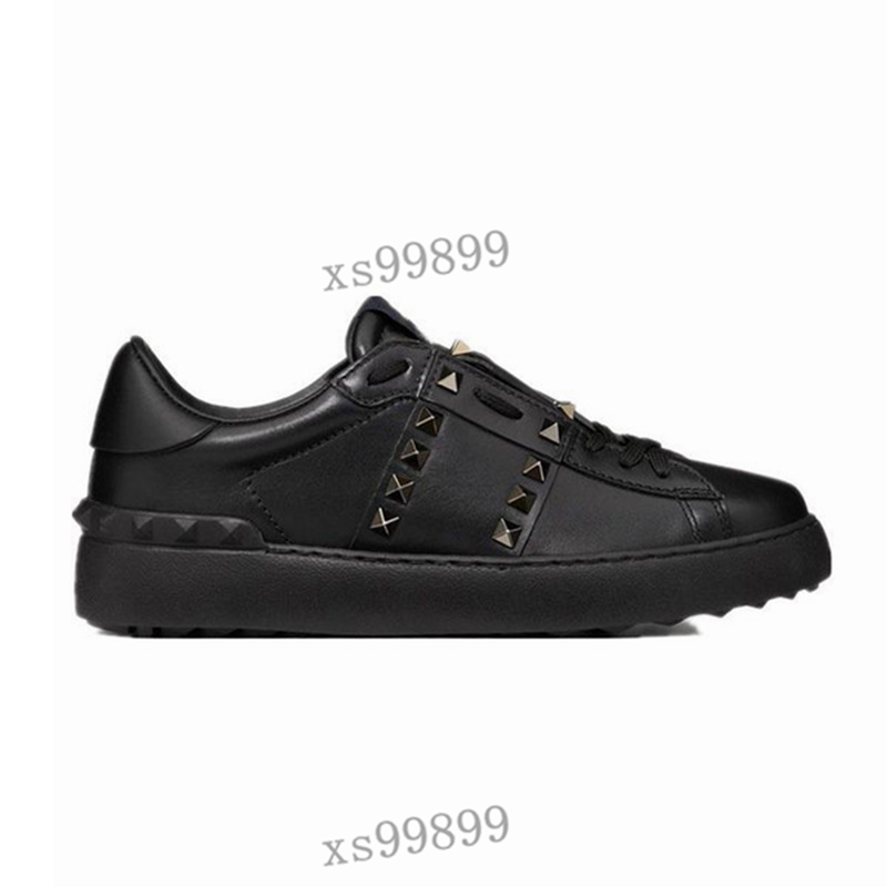 

2021 luxe Mens Sneakers White Pink Green All Black women Classic Fashion Womens ShoesLeather Comfortable Shoes Open Low sports trainers
