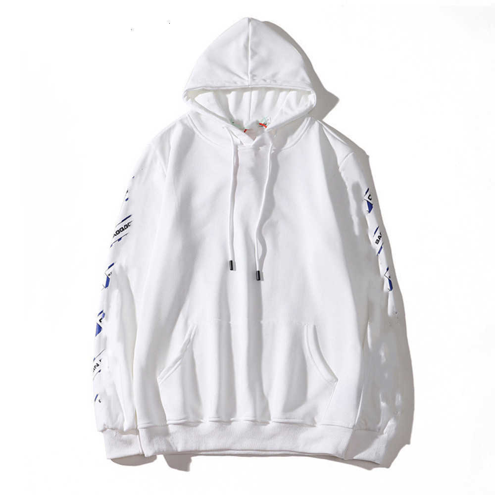 

2021 Off High Quality Sweatshirt Brand Designer Black White Arrow Man Hoodie t Shirt Luggage Warn Women Couples Men Hoodies Handbag Package