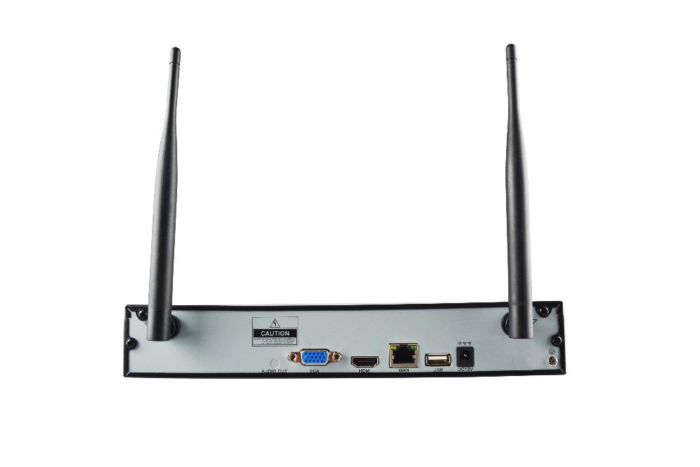 

8CH HD WI-FI NVR Security Wireless Network 720P 1MP Night Vision IP Surveillance Camera Security System Smartphone Scan QR Code