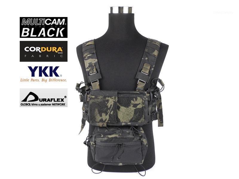 

Tactical Gear Multicam Black 3 Micro Fight Chest Rig Full Set(SKU051516)1