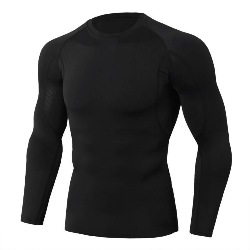 

Men's running long sleeve shirt men, Hzb7-09