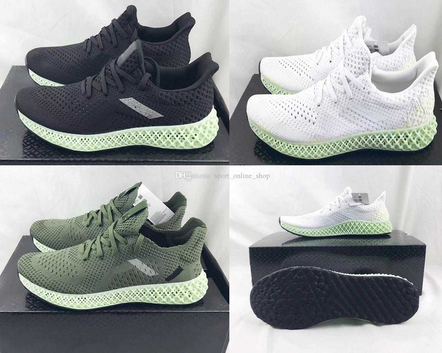 

2019 Futurecraft Alphaedge 4D Asw Y-3 Runner Y3 running Shoes Mens Outdoor sports Shoe size39~46With Box, Black