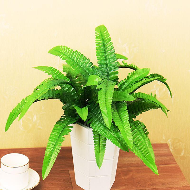 

Plants Indoor Outdoor Fake Flower Leaf Foliage Bush Home Office Garden Decor Artificial Green Leave Plant Bonsai Decoration1