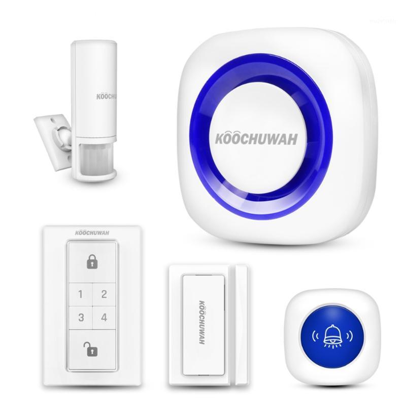 

KOOCHUWAH 868Mhz Home Alarm Motion Sensor Wireless Security Home Residential Burglar Alarm Keyborad Control Auto Defence Intrude1