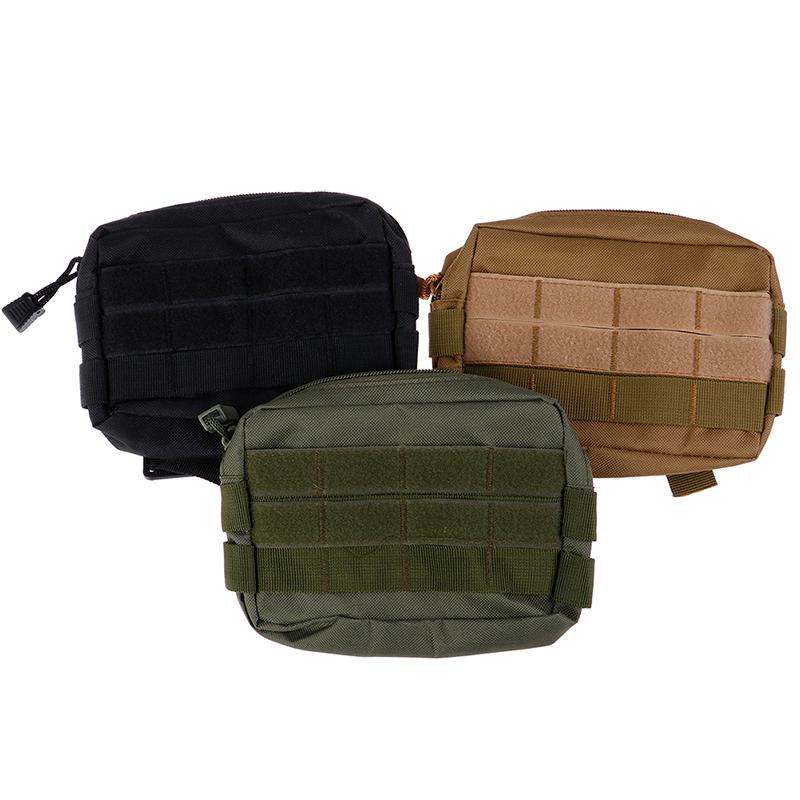 

1Pc Outdoor Multi-purpose Belt Waist Pack Bag Utility Phone Pocket, Black
