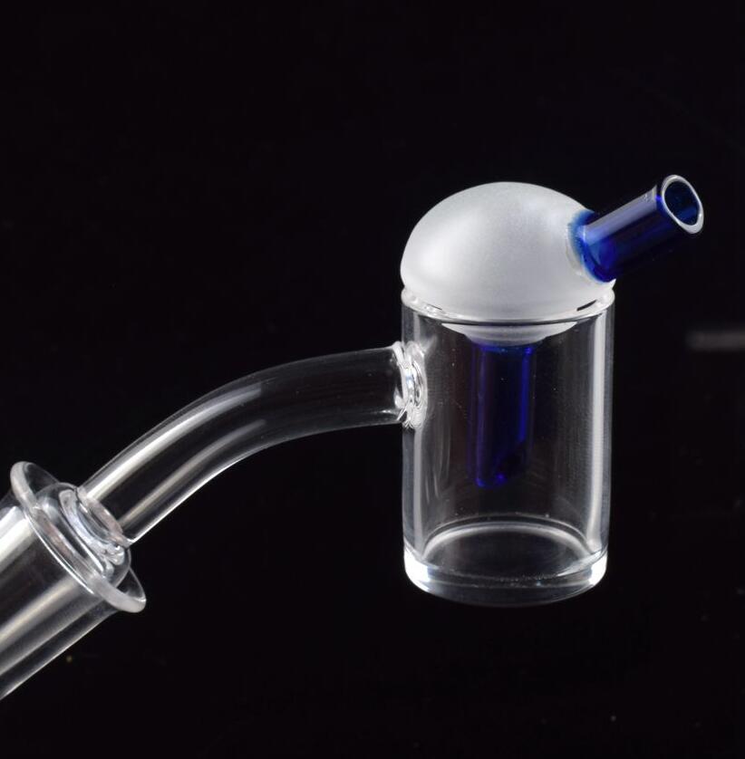 

4mm Bottom XL 25mm OD Quartz Banger Nail 10mm 14mm 18mm male female with Colored Glass Bubble Carb Cap For bong water pipes