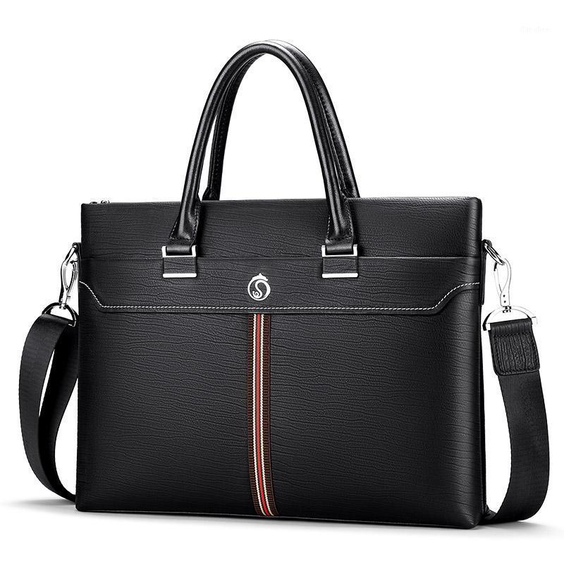 

Fashion Unisex Solid Waterproof Laptop Computer Bag Breifcase Sleeve Case Bag #1930431, Black