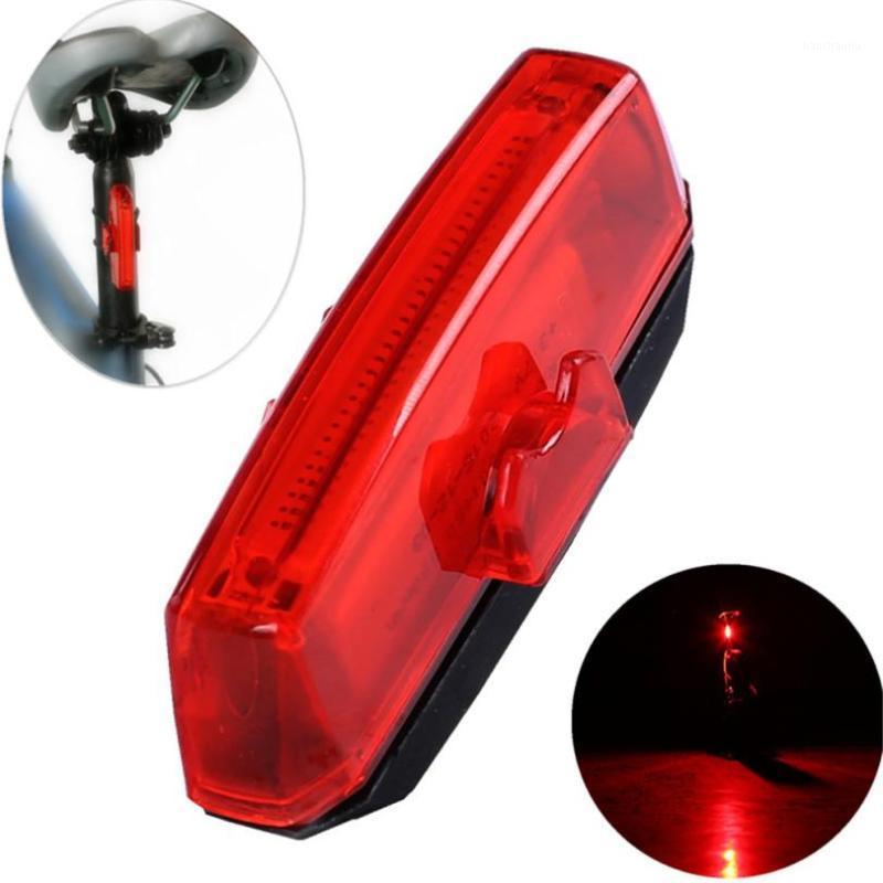 

leadbike USB Rechargeable Bicycle Bike Front /Rear Tail Light Lamp LED Taillight 6 Modes #A201