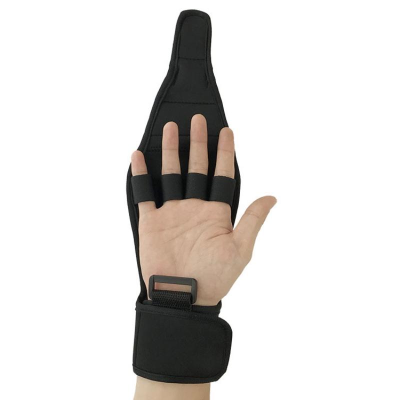 

General Auxiliary Fixed Gloves Force Rehabilitation Gloves Finger Grip Splint Elastic Anti-Spasticity Aid Durable Grip Force New