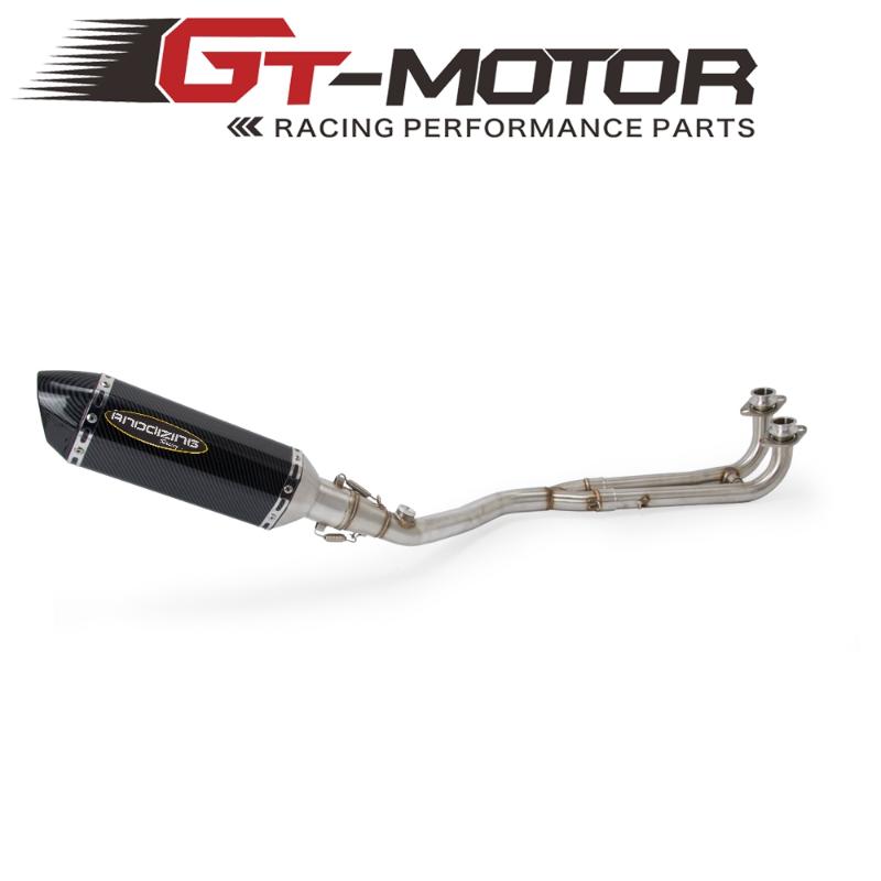 

GT Motor - FULL Exhaust muffler system with exhaust FOR Tmax500 TMAX 500 TMAX530 TMAX 530 T-MAX 2008-2020