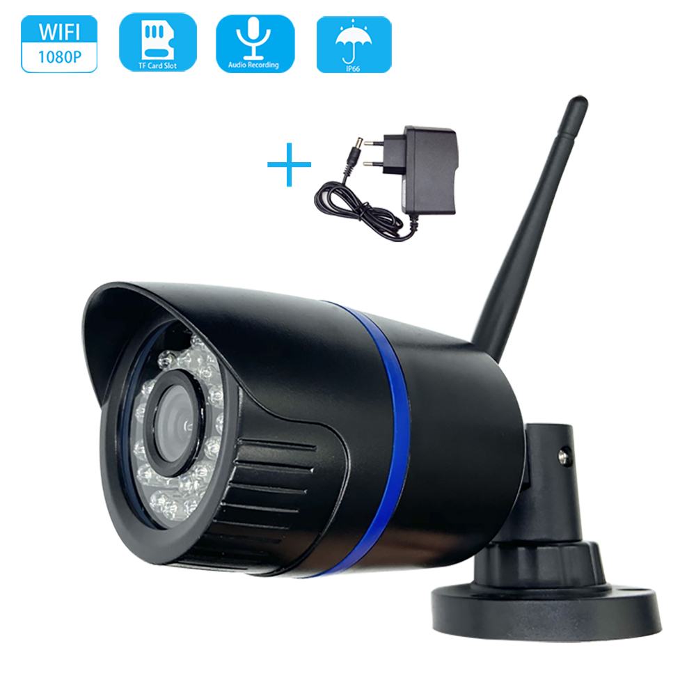 

1080P 2MP Wireless IP Camera IR Night Vision Audio Record P2P Onvif Video Security Wifi Camera Outdoor Indoor CCTV Surveillance