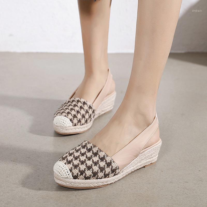 

2021 Ladies Fashion Summer Shoes Women's Wedges Sandals Elastic band Platform Women Casual Comfortable Shoe Female Footwear1, Beige