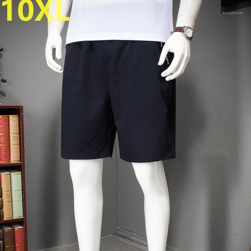 

10XL 9XL 8X Casual Shorts Men Fit Summer Fashion Breathable Male Brand Clothing Shorts Homme Trousers Big Size1, Black