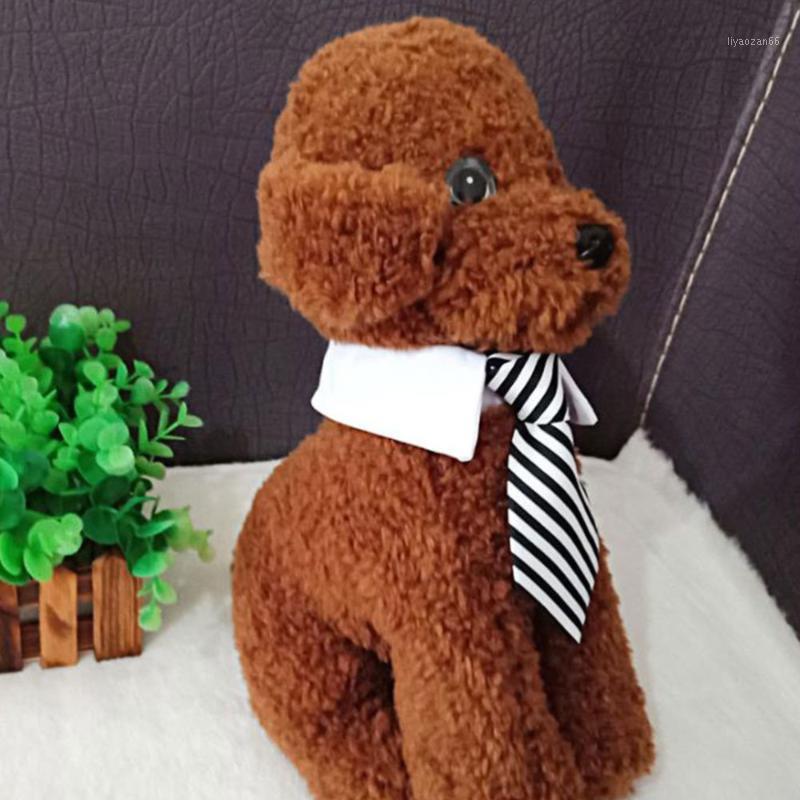 

3Pcs Puppy Doctoral Hat with Tie Bow Suit Creative Animal Graduation Laurel Costume (Black, Red)1