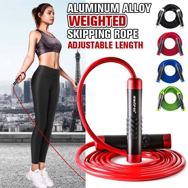 

3 Meters Heavy Bearing Skipping Rope Gym Exercise Jump Rope Aluminium Handle Bold PVC Fitness Training Equipment1