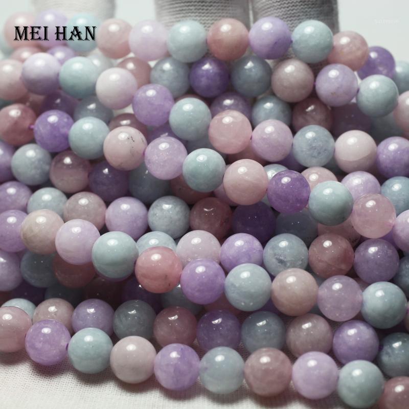 

Meihan natural (2 strands/set) 8mm dream quartz smooth round european beads for jewelry making design stone wholesale1