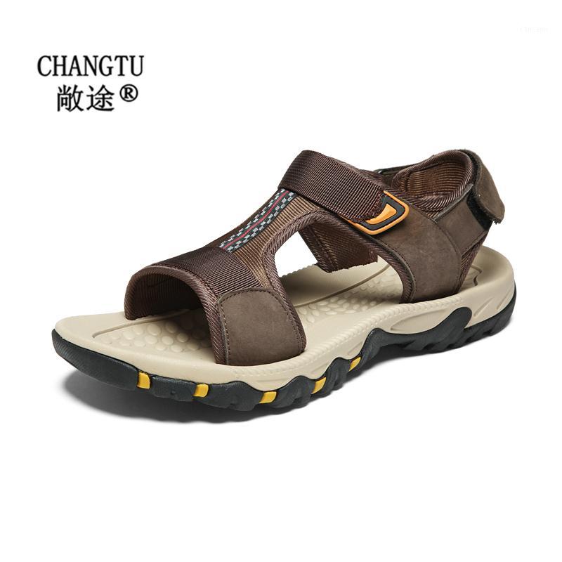 

Summer Light Cushioning Outdoor Sandals Men Breathable Quick-drying Man Beach Shoes Soft Non-slip High Quality Traveling Sandals1, Black