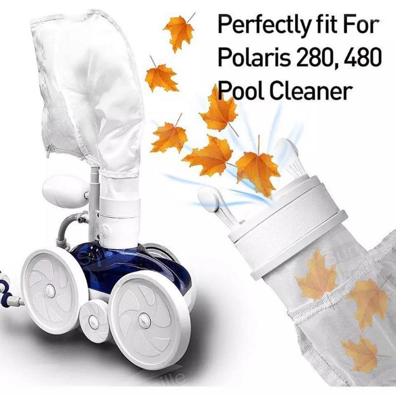 

Mesh Pool Cleaner Bags Zipper Replacement for 280 & 480 Pool Cleaner 1/2 PCS Bags F@1